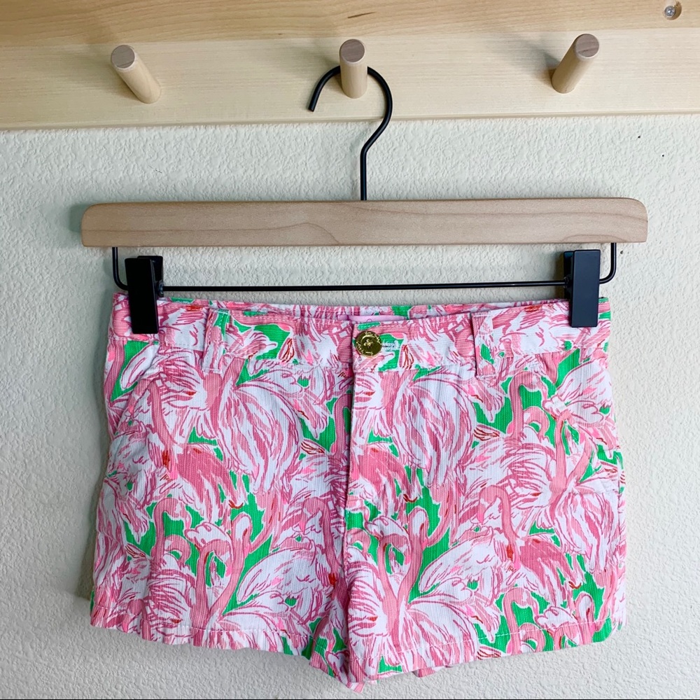 Lilly Pulitzer Mini Callahan Shorts Girl's Size 8